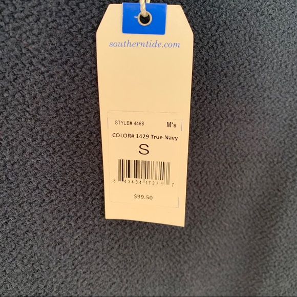 Southern Tide Cliff Two-Tone Fleece Pullover - Picture 6 of 9